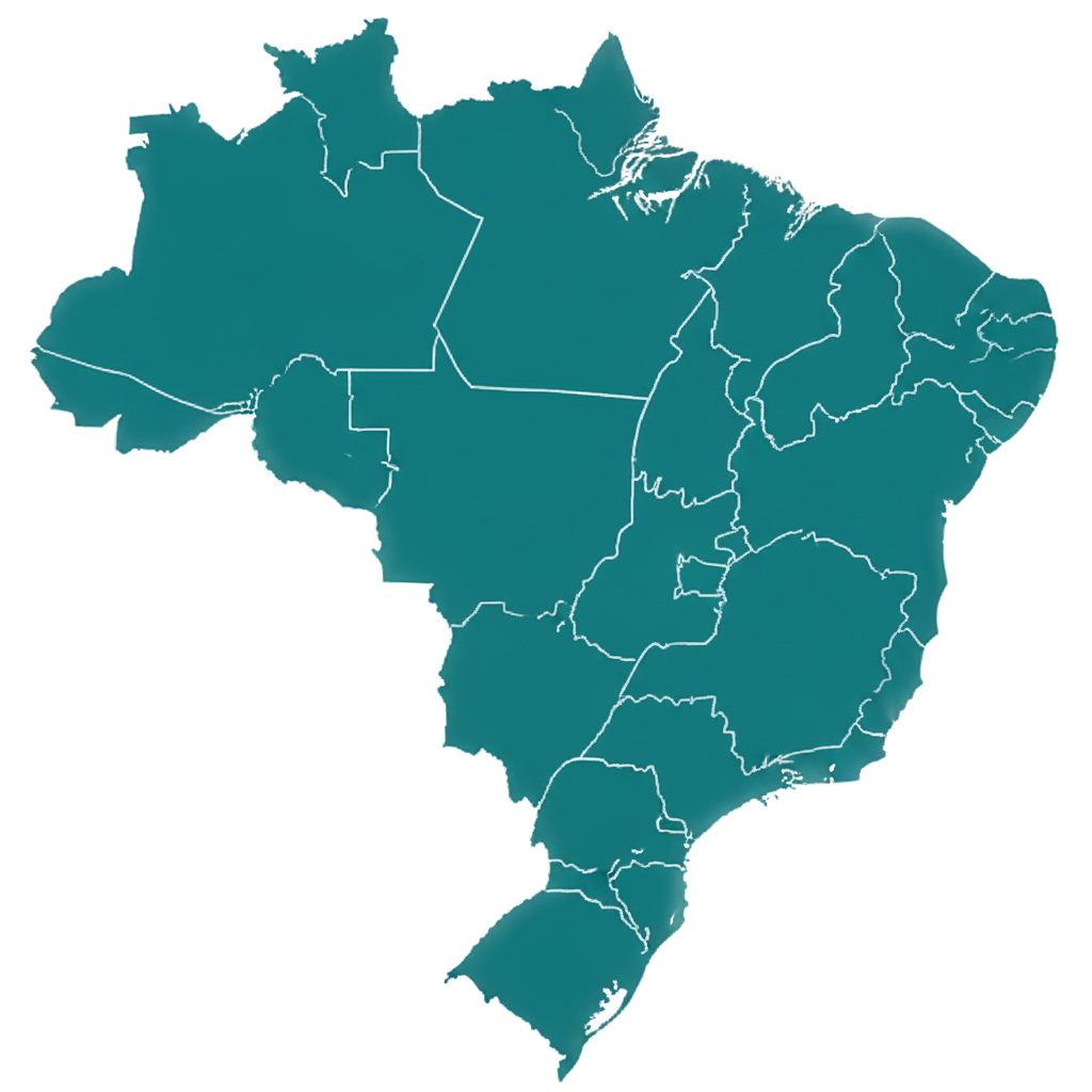 Mapa do Brasil Licitanest